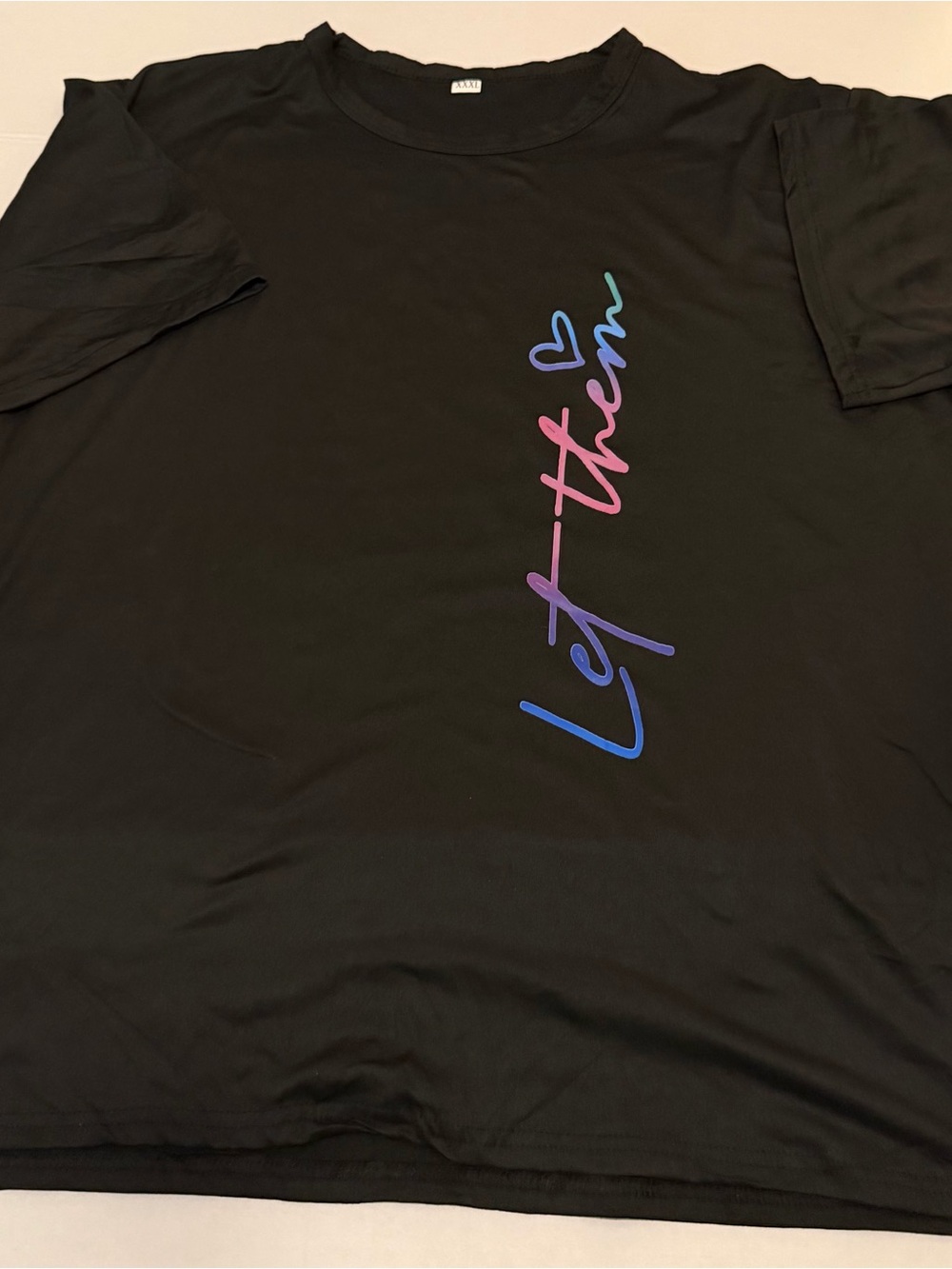 I33 XXXL Let Them soft Women’s short sleeve tshirt
